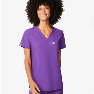 Ultra violet figs scrubs
